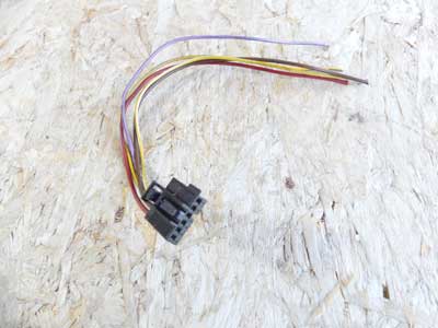 Mercedes Black 6 Pole 5 Wire Connector 2 0385457128